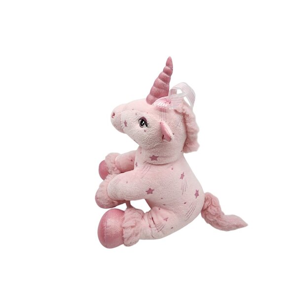 Build a Bear Unicorn Pink Plush Shooting Stars Limited Edition 17" Horse - Picture 2 of 4